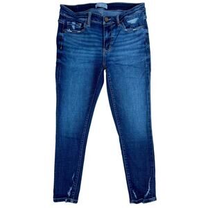 BKE Payton Skinny Jeans Womens 29x27 Mid Rise Distressed Stretch Denim